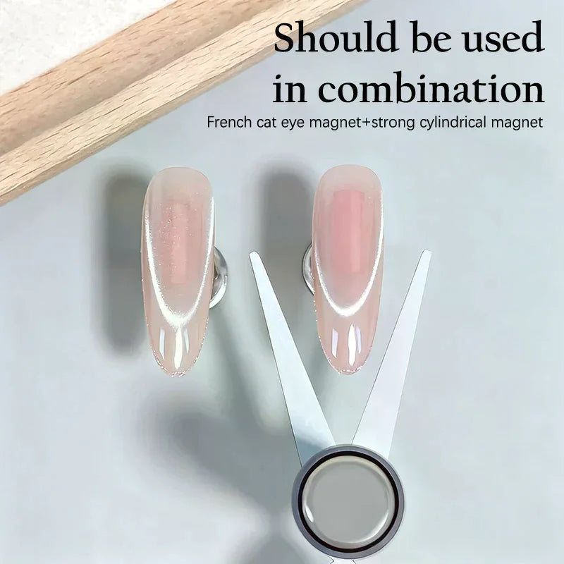 Cat Eye Nail Magnet Tool – Dual-Ended Y-Plate for Gel Polish