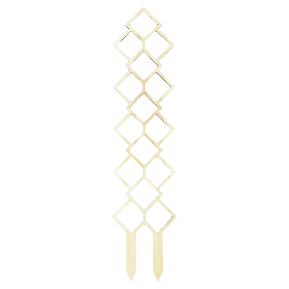 Wooden Plant Trellis | Geometric Climbing Vine Support Frame