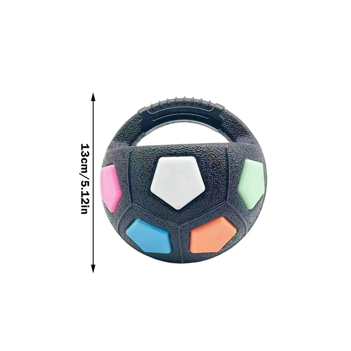 Football Tennis Ball Shaped Pet Dog Toys Durable Teething Relief