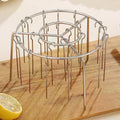 Air Fryer Kebab Skewer Rack | Stainless Steel Vertical Grill
