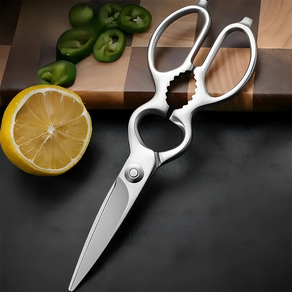 Multi-Functional Kitchen Scissors – Heavy-Duty Cooking Shears
