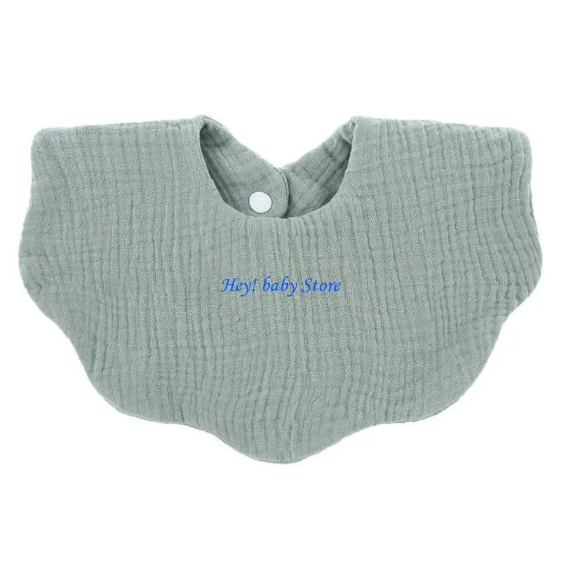 Baby Bandana Bib & Burp Cloth | Soft Cotton Drool Scarf 0-18M