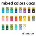 Disposable Plastic Tablecloths 137x183cm 6-Pack | Party Table Covers
