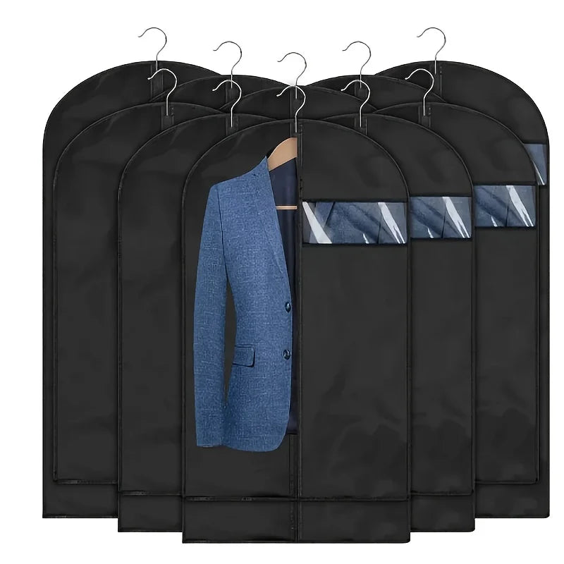 Suit Dust Cover Bags Hanging Clothes Storage Shirt Dress Coat