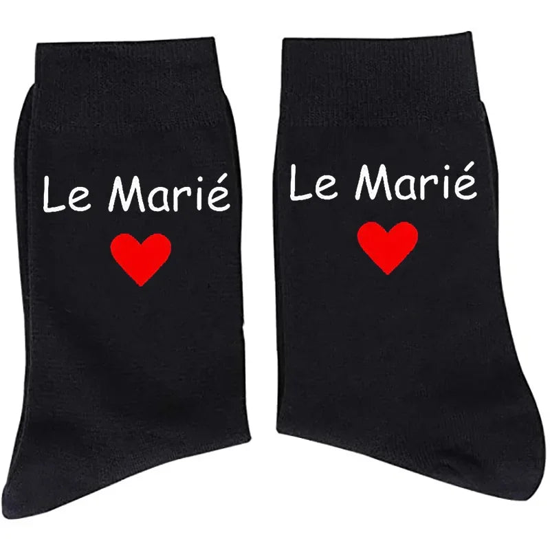 Wedding Party Socks – Groom, Best Man & Father of the Bride