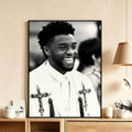 Chadwick Boseman HD Art Poster – Waterproof Sticky Wall Decor