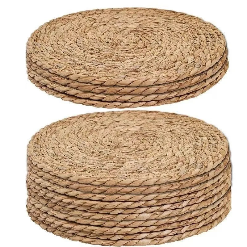 2026 Pot Mats Handwoven Rattan Placemats Round Heat Insulation