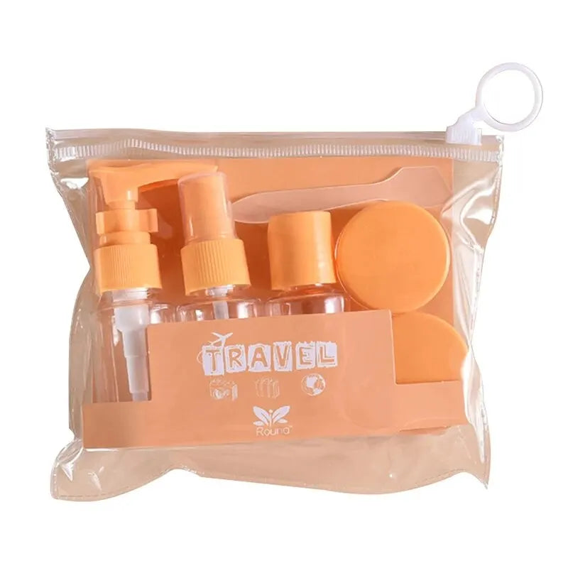 Travel Bottles Leak Proof Portable Toiletry Containers Clear Cosmetic