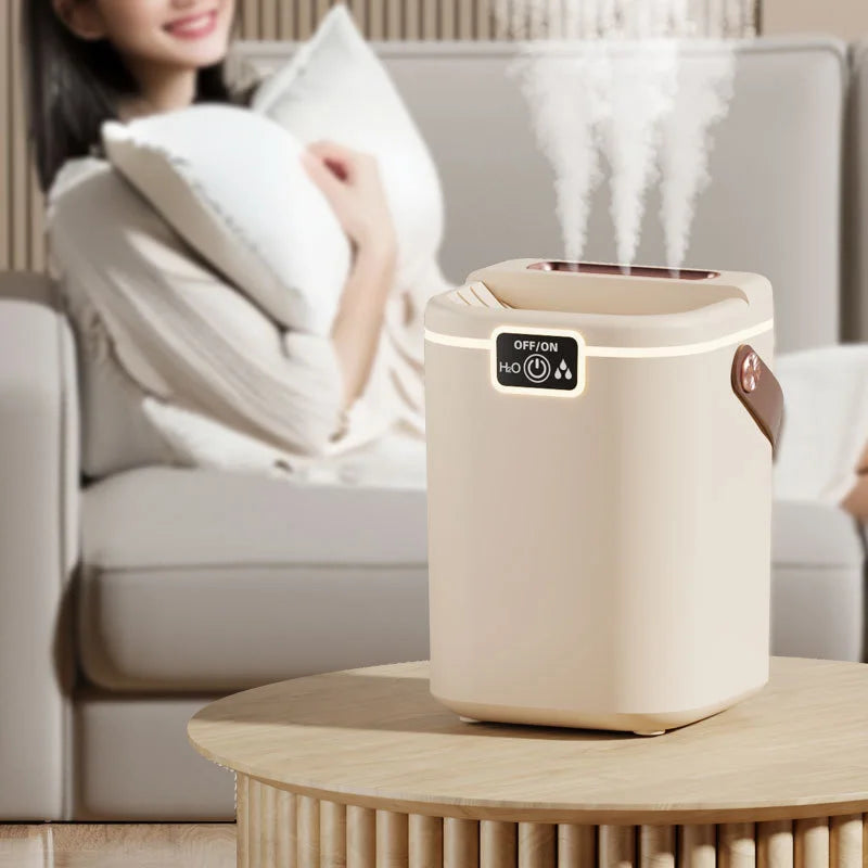HOMEFISH 2L Three-Nozzle Night Light Humidifier | Type-C USB