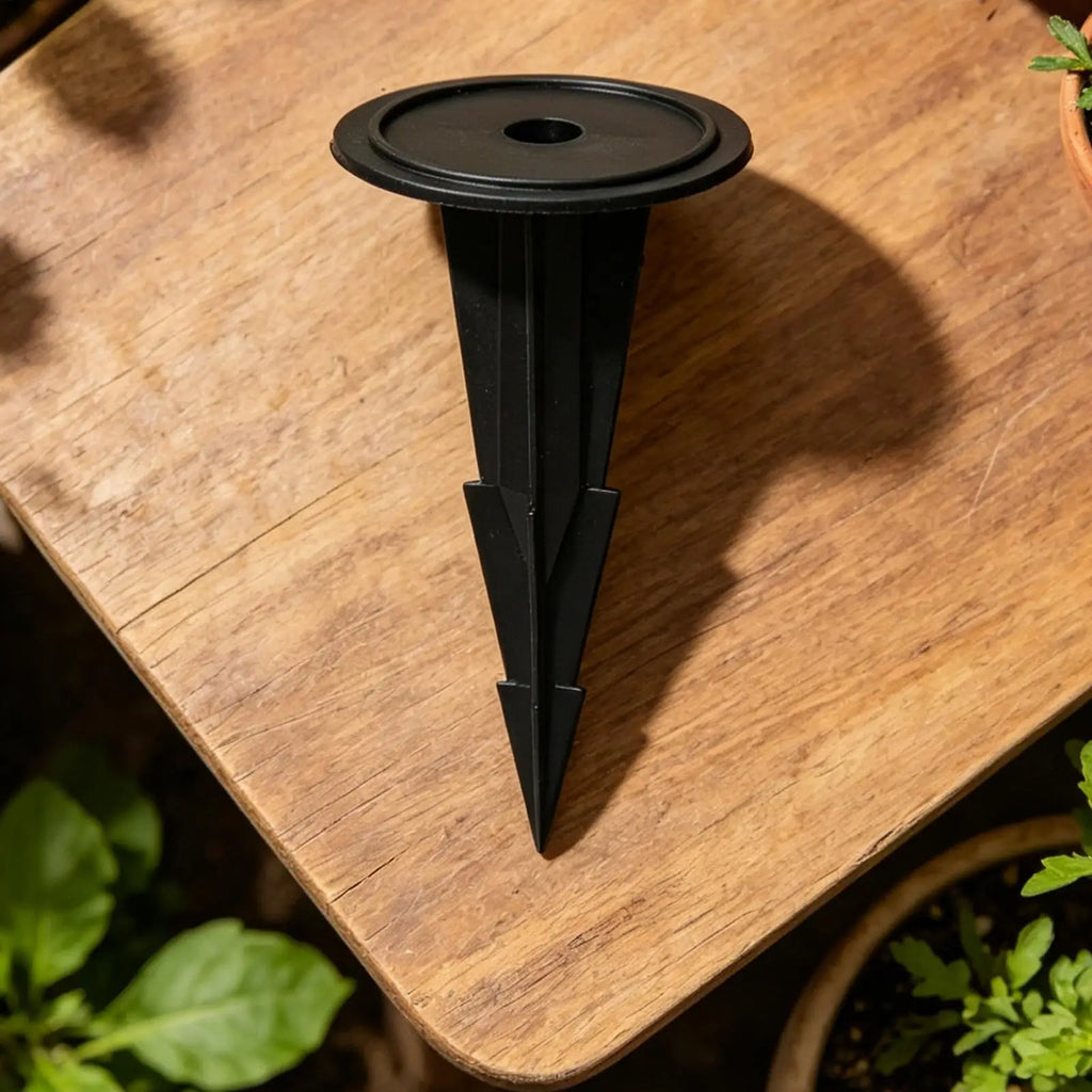 Cemetery Flower Holder Stake Floral Vase Outdoor Yard Garden