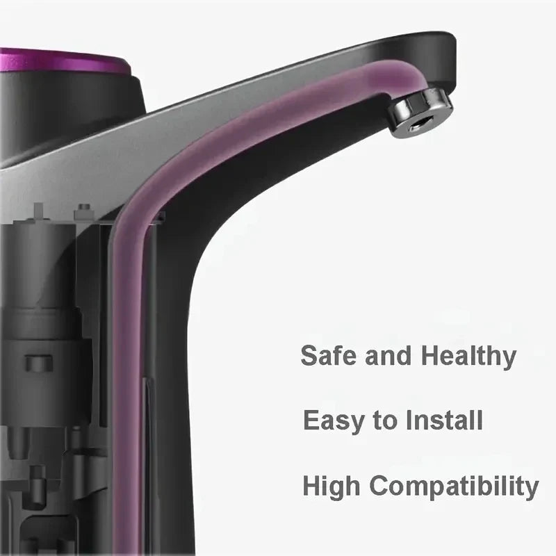 HOMEFISH USB Rechargeable Electric Water Jug Pump Dispenser