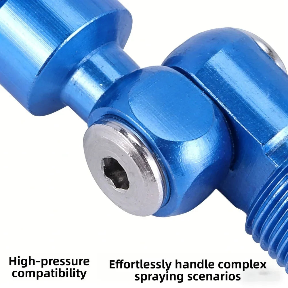 180° Rotation Joint Adapter & Shut-Off Valve for Spray Machines