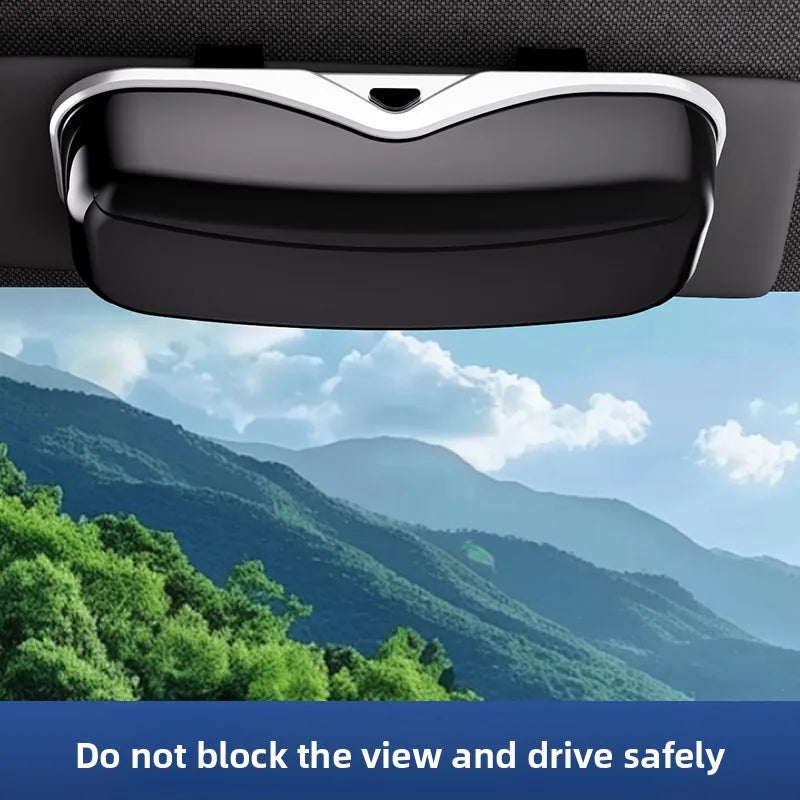 Car Sun Visor Glasses Case | Sunglasses Holder for Any Car