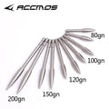 12 Stainless Steel Bullet Point Tip DIY 100 120 150 200 Grain ID