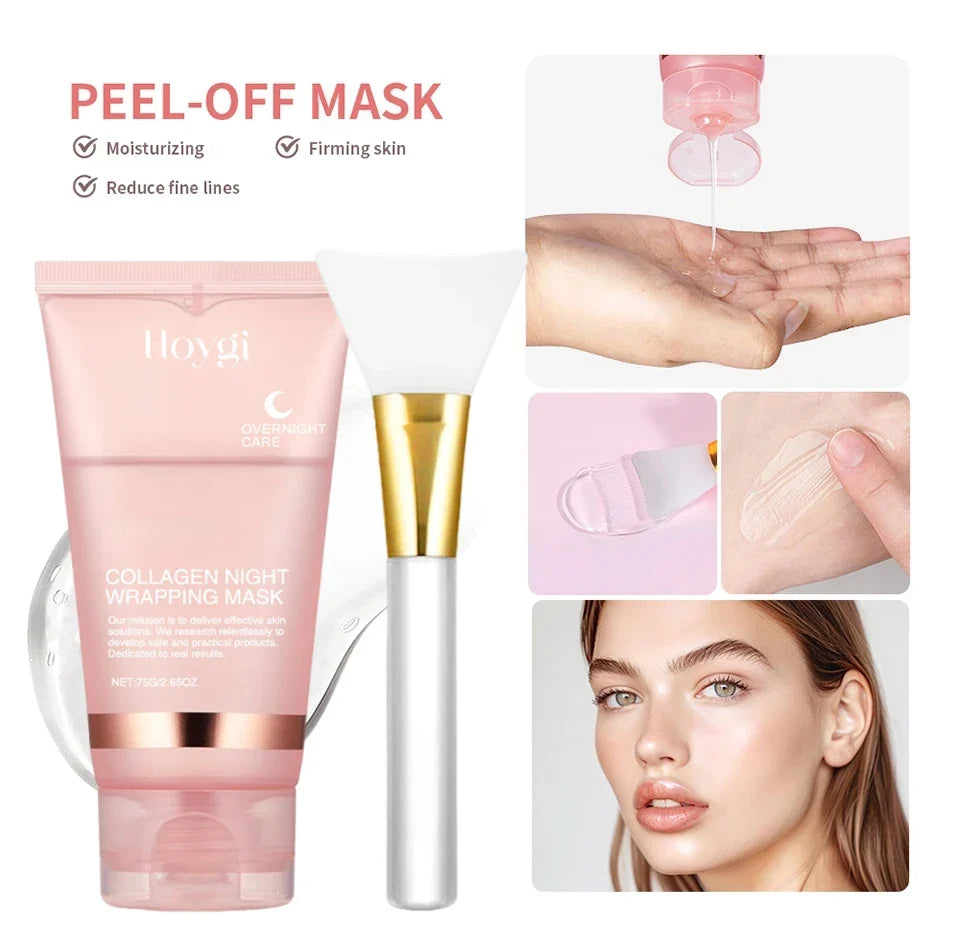 Collagen Overnight Peel-Off Face Mask – Hydrating & Firming