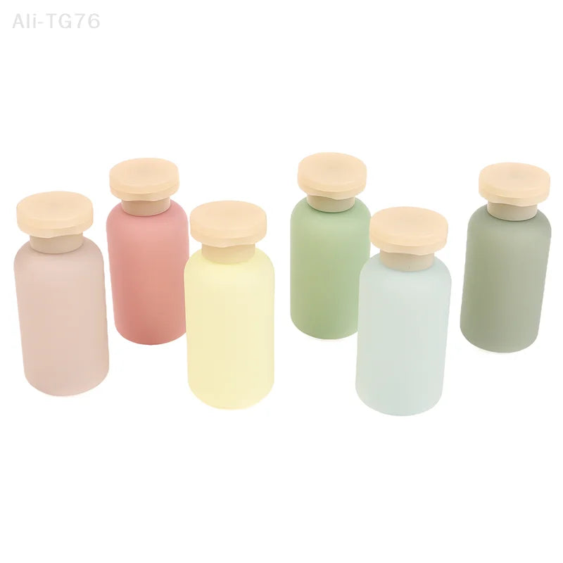 100ml Refillable Squeeze Travel Bottles with Flip Cap | 1/3/4 Pack