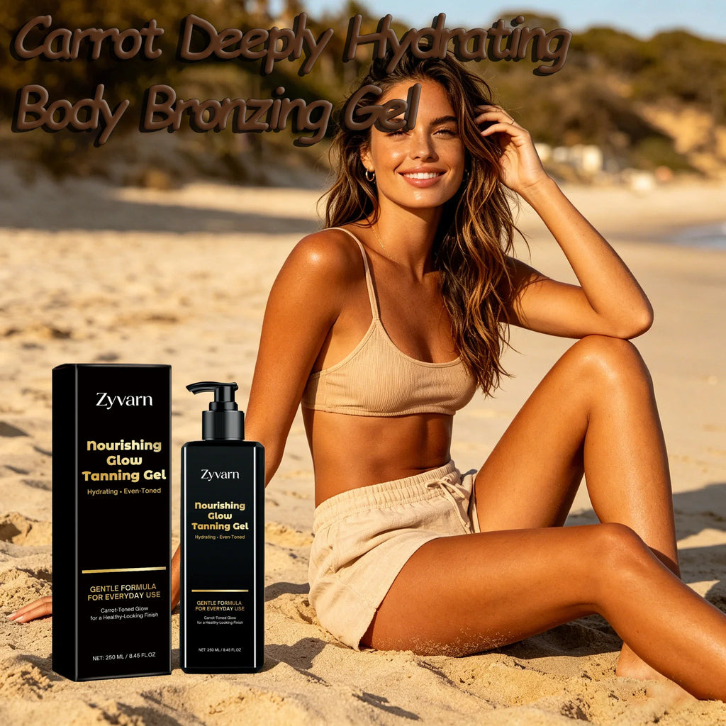 Sunless Self-Tanning Bronzing Gel with Carrot Extract – 250ml