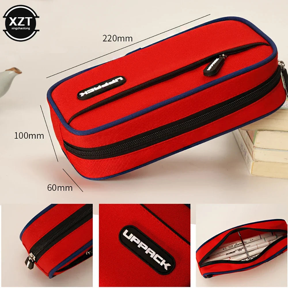 Kawaii Pencil Case Large Cute Pen Bag Kids School Supplies