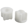 Toilet Seat Hinge Replacement Bolts – 2-Pack Plastic & Rubber