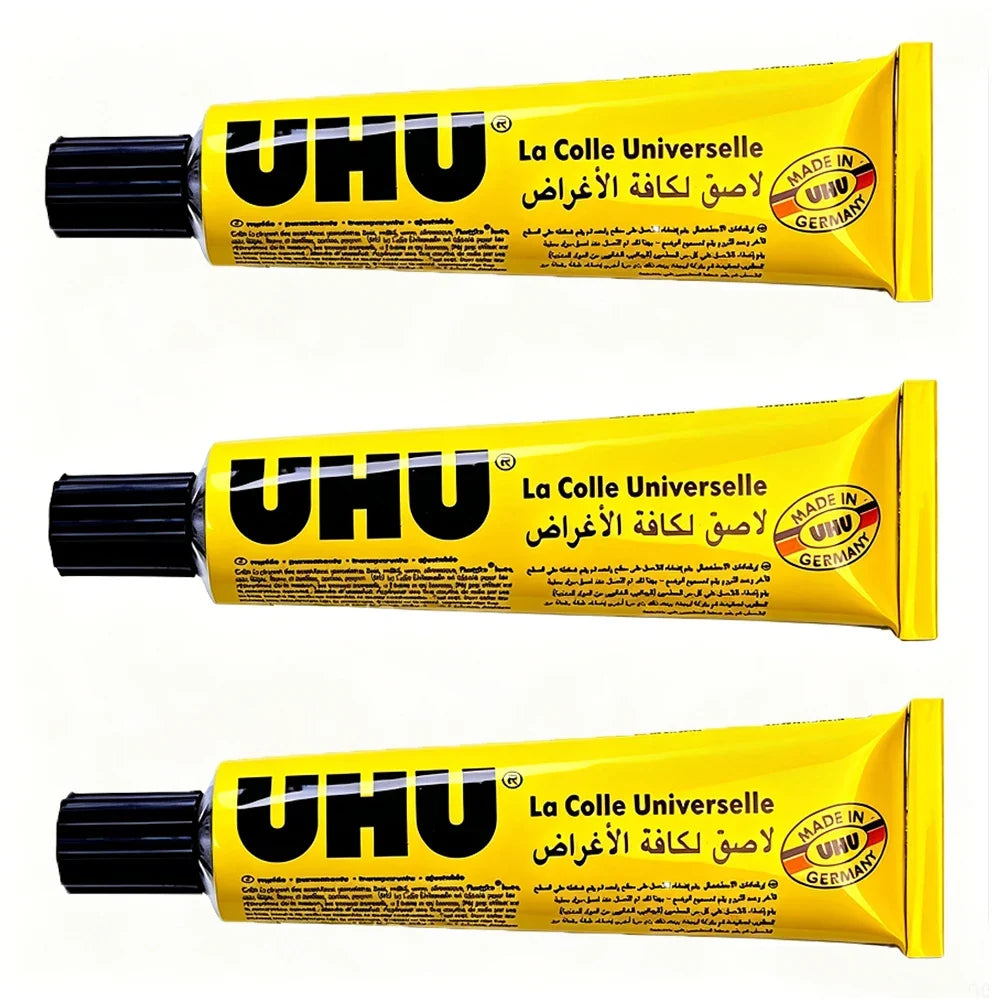 UHU Transparent Strong Glue | Glass Metal Wood Shoe Adhesive