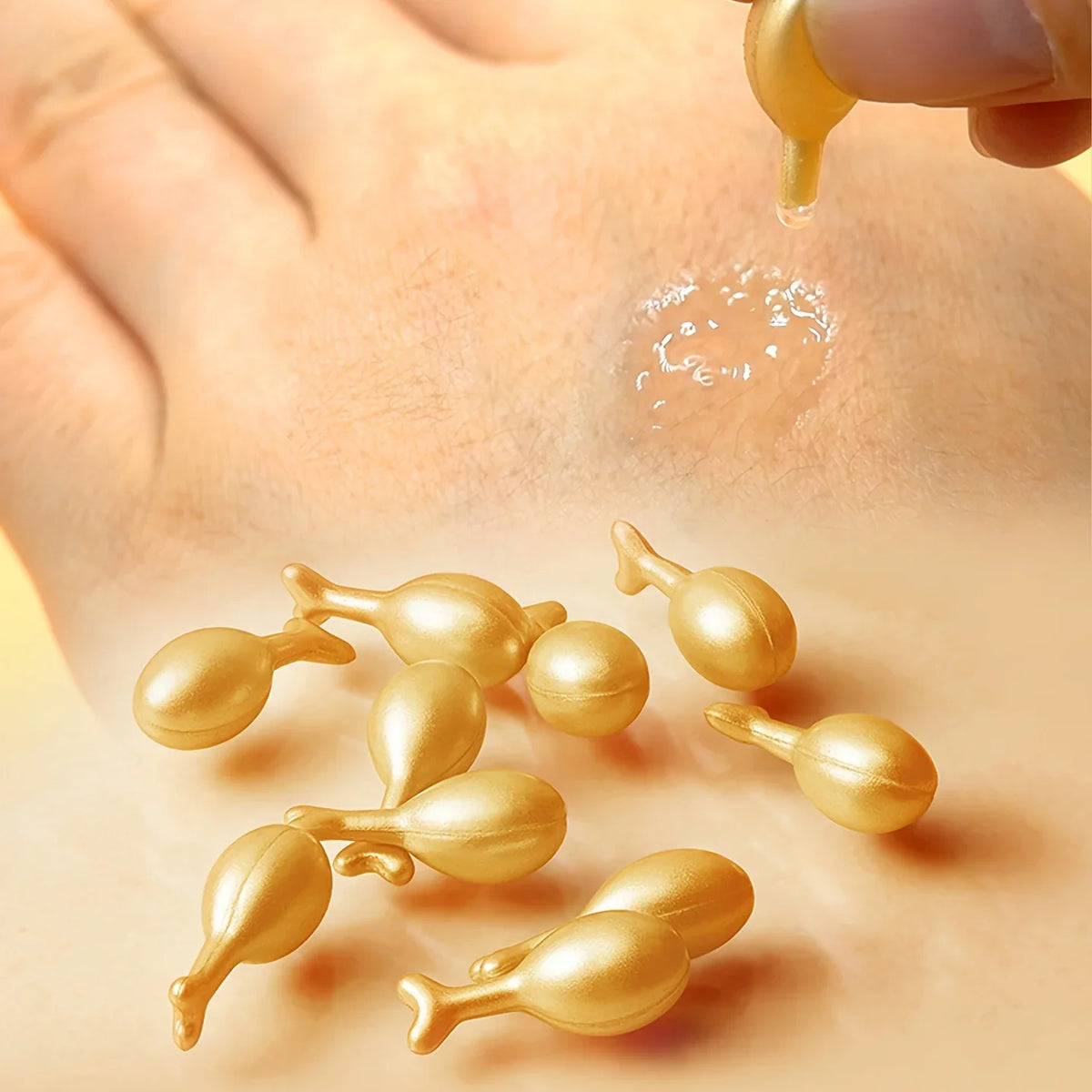 Fullerene Oligopeptide Essence Capsules – Hydrating & Smoothing 20pc