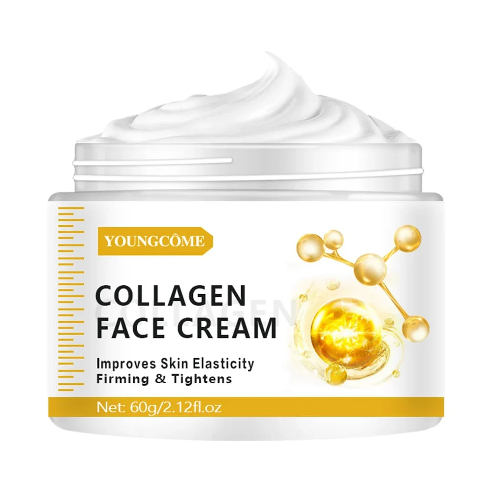 YOUNGCOME Collagen Face Cream Firming Tightening Moisturizer Improves