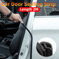 2m Universal Car Door Rubber Weatherstrip B-Pillar Seal Strip