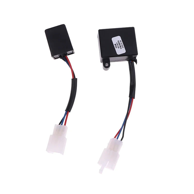 E-Bike LED Turn Signal Flasher Relay 12V/48V-60V 3-Wire Beep