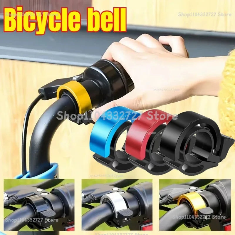 Alloy Bicycle Bell – Loud Clear Ring for Road & MTB Safety