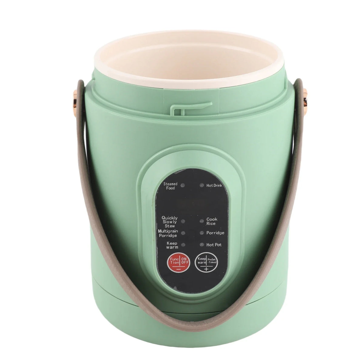 Portable Electric Pot 500W Travel Cooking Stainless Steel Mini