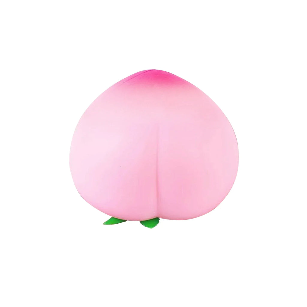 Kawaii Peach Squishy Fidget Toy – Slow Rising Stress Relief