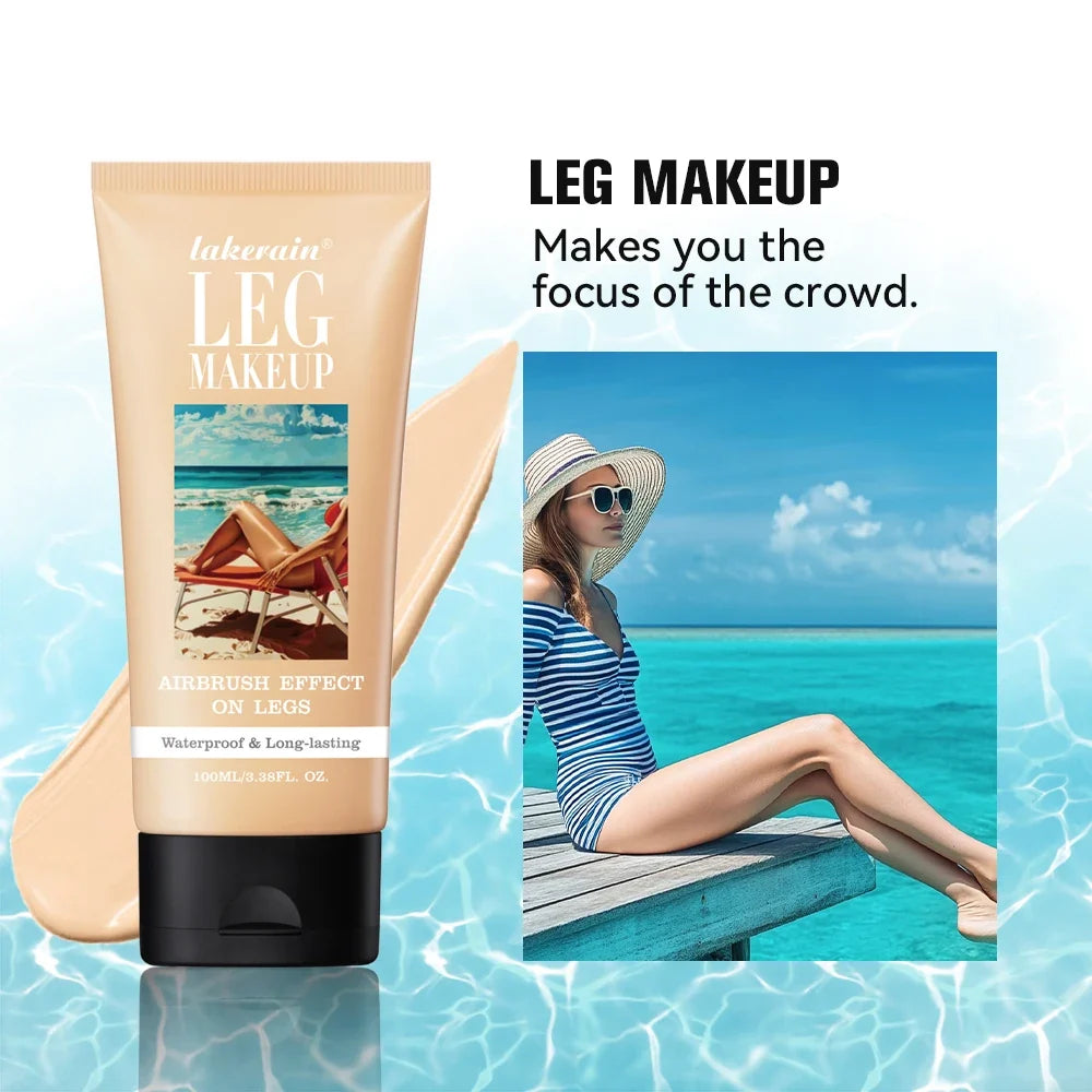 Leg Makeup Foundation Lotion – Water Resistant, Transfer Proof