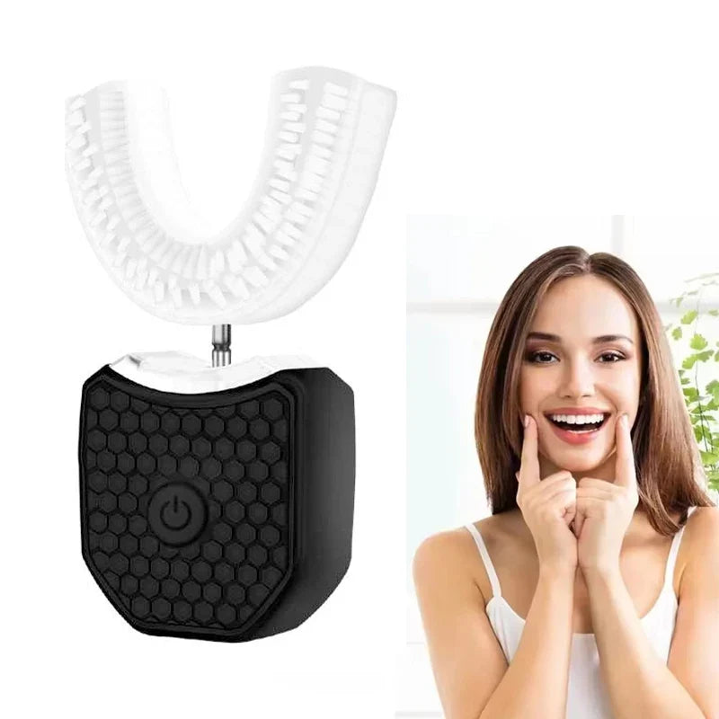U-Shaped Electric Toothbrush | LED, USB-C, IPX7 Waterproof