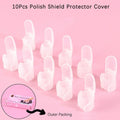 10-Piece Nail Polish Protector Clips | DIY Manicure Tool Set