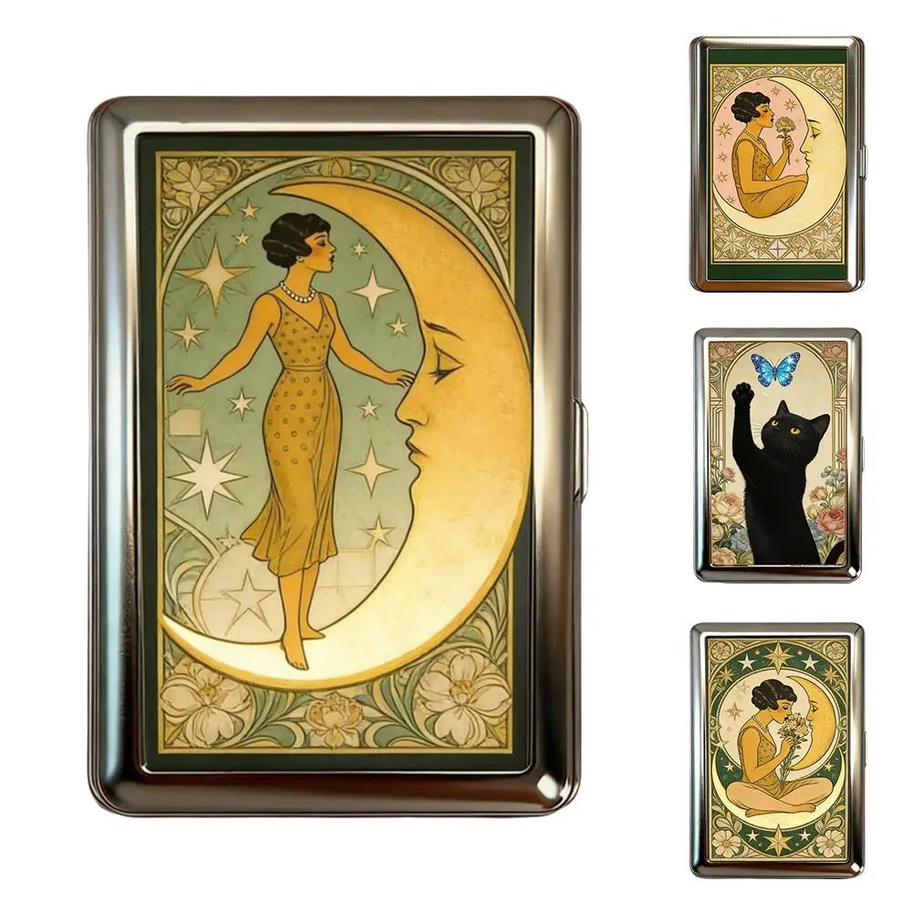 Vintage Metal Card Case | ID, Credit & Business Card Holder