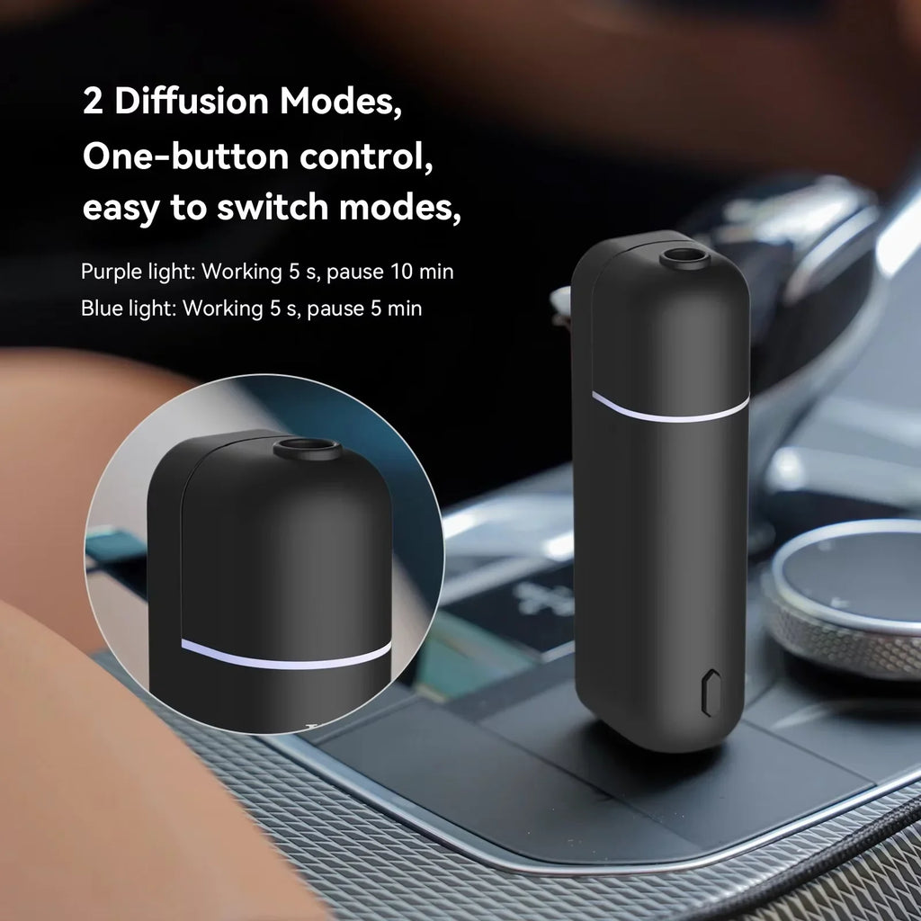 Rechargeable Car Vent Clip Aroma Diffuser | Waterless Essential Oil
