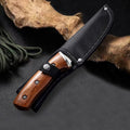 Handmade Forged Boning Knife – Stainless Steel & Rosewood Handle