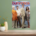 Burn Notice TV Show Metal Poster Sign | Retro Aluminum Wall Art