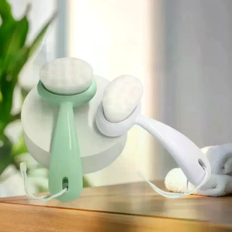 Deep Pore Cleansing Facial Brush – Soft Face Exfoliator Scrubber