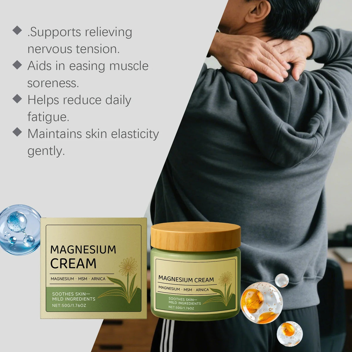 Black Rice Scrub Gel – Brightening Body Exfoliating Cream 50g