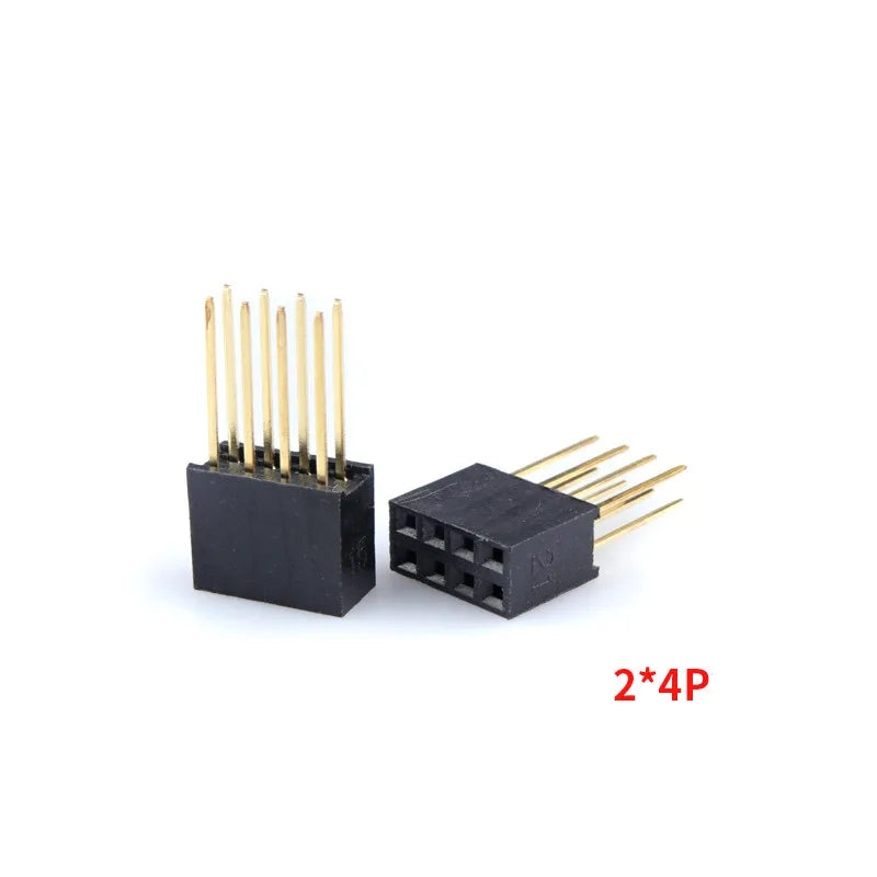 Double Row Female Long Pin Breakaway PCB Board Header Socket