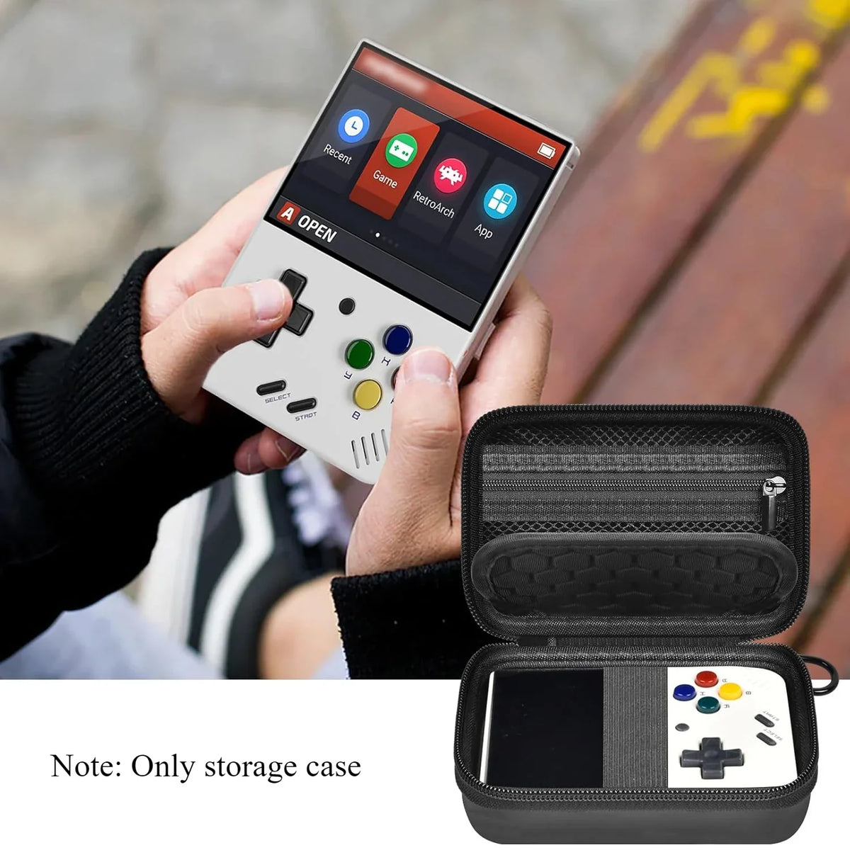 Miyoo Mini Plus Carry Case – Waterproof Handheld Console Bag