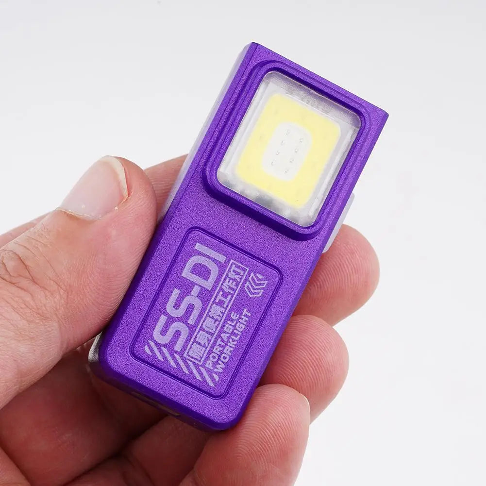 Mini USB Rechargeable LED Keychain Flashlight | 600 Lumen