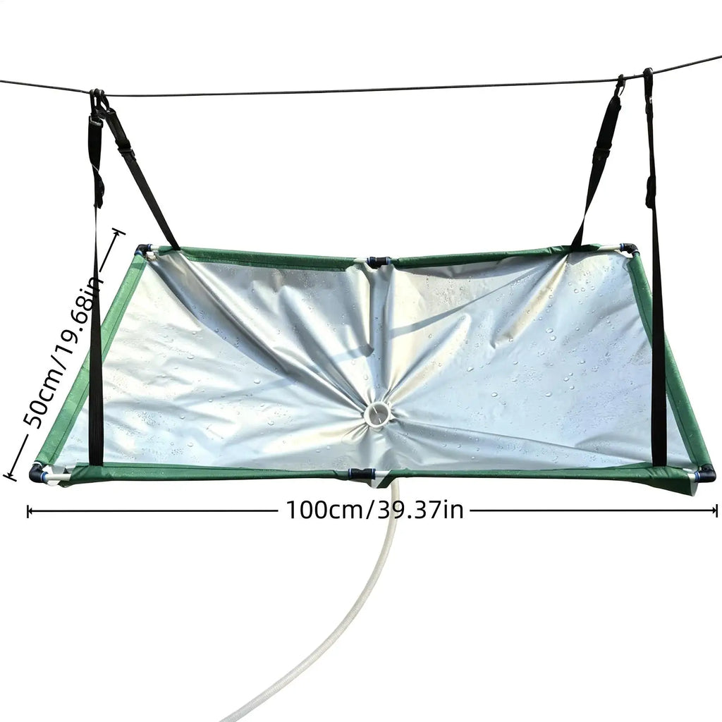 Rain Collector Downspout Catcher with Filter Cloth & 1m Hose