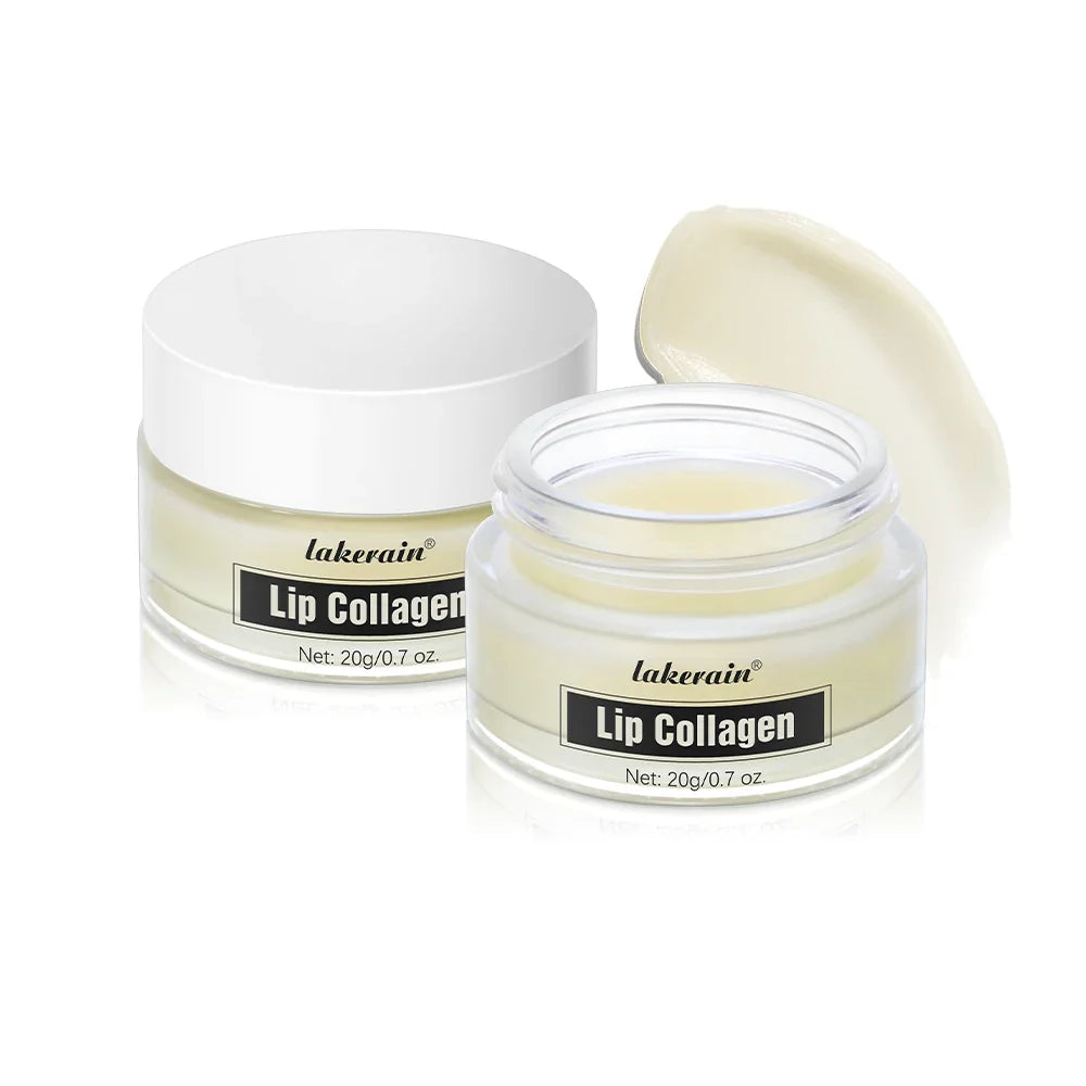 Lakerain Collagen Lip Mask & Balm – Hydrates & Smooths Lips