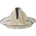 Waterproof Adult Hair Cutting Cloak Foldable Umbrella Cape Salon