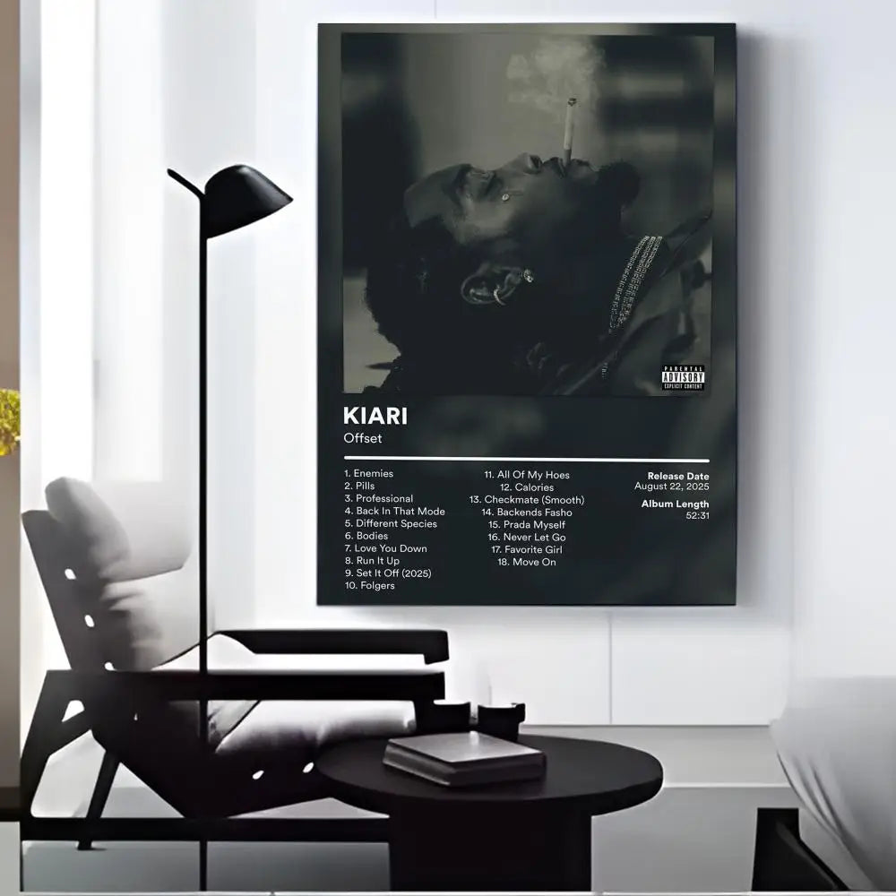 HD Print Album Cover Canvas Wall Art Poster – Home Decor