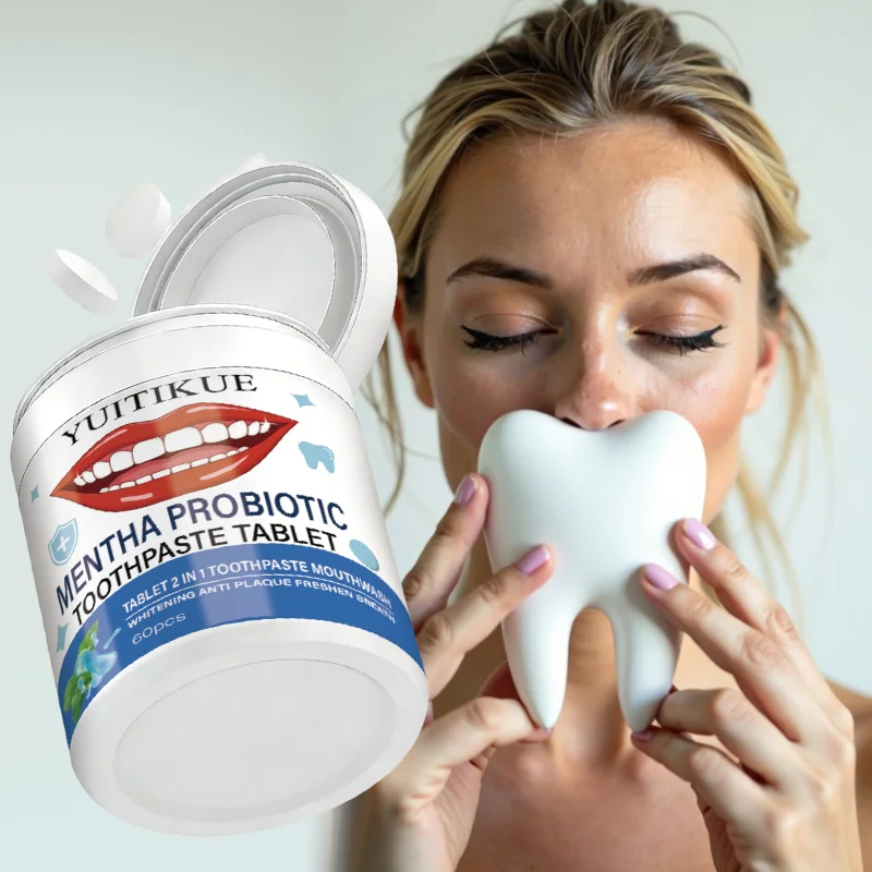 Probiotic Toothpaste Tablets – 2-in-1 Toothpaste & Mouthwash 60pc