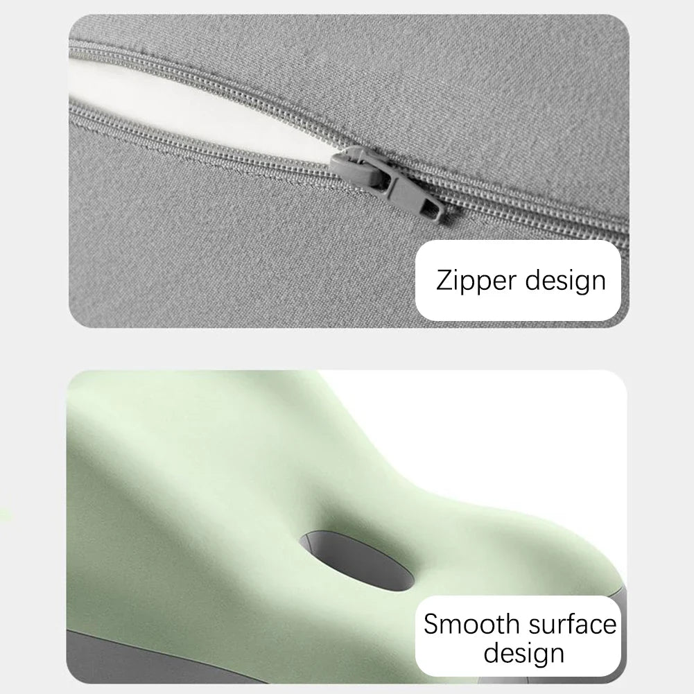 Memory Foam Lumbar Cushion | Ergonomic Back Support Pillow