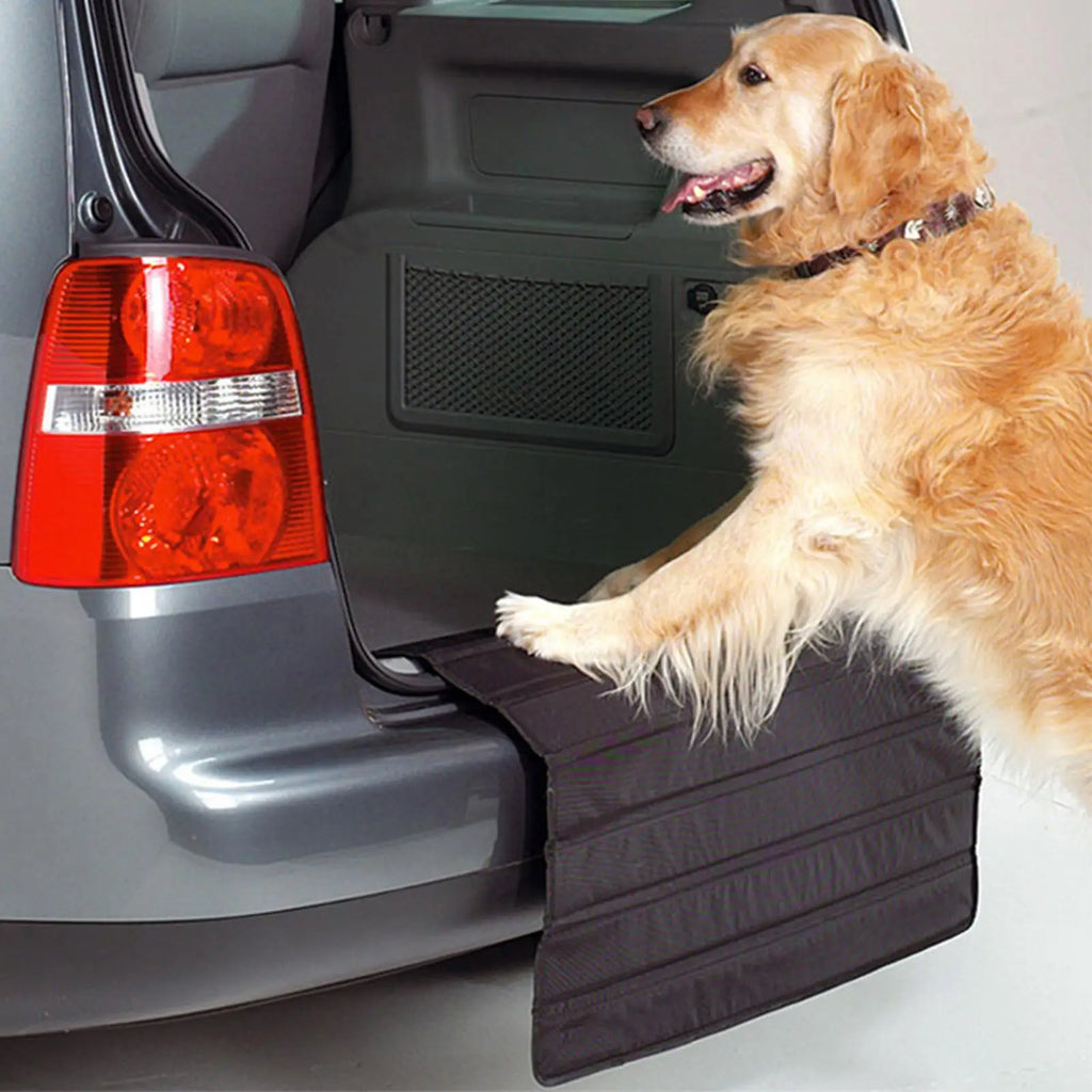 Foldable Car Bumper Guard & Waterproof Cargo Mat for SUV